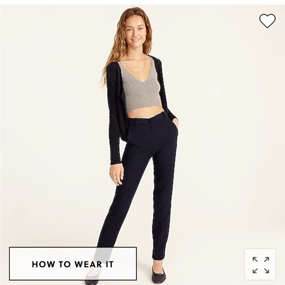 J crew High-rise Cameron pant in four-season stretch